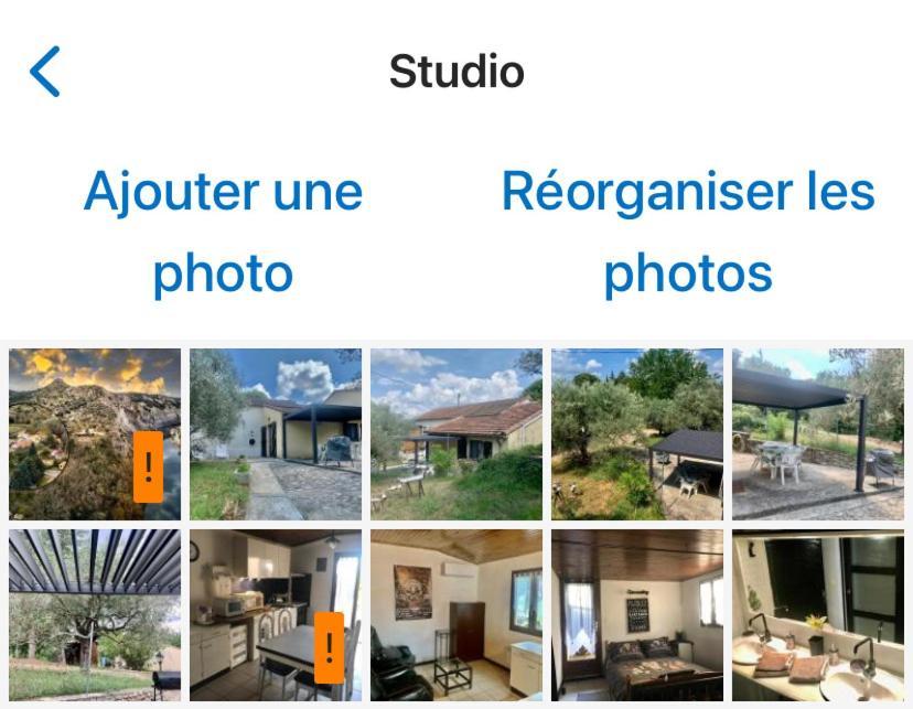 Hebergements Des Posas Sampzon Exterior foto